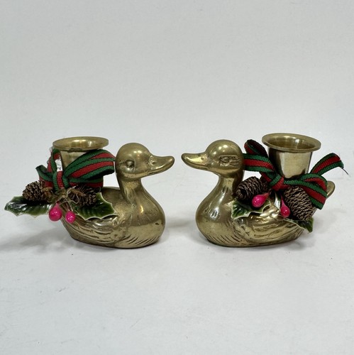 Set two brass - set, duck